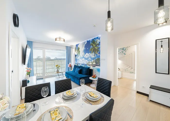 Lulu Apartments - Finn - Apartament 3Pokojowy Polanki Aqua, Basen Silownia I Garaz W Cenie